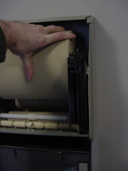 Image of filching paper towels